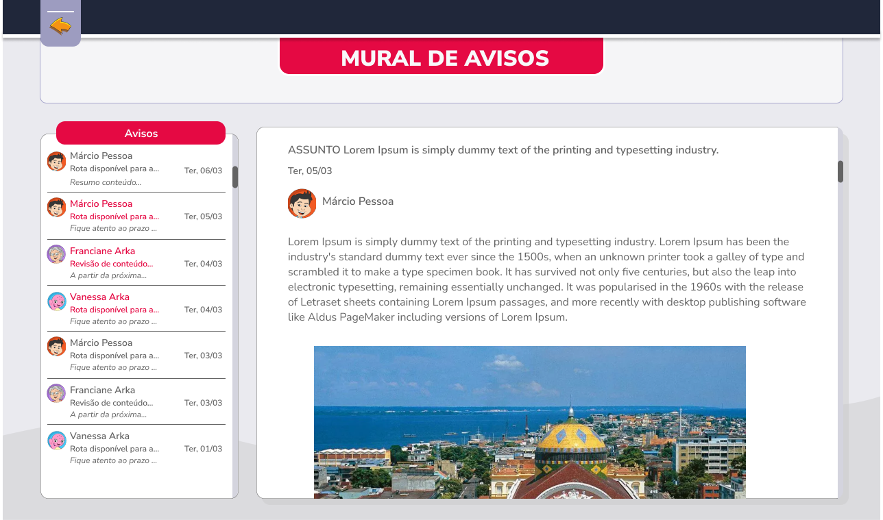 Notícias da Zabran antes do redesign